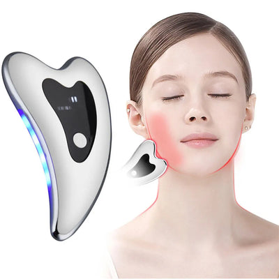 Skin Scraping Electric Face Massager – Lift, Sculpt & Glow at Home