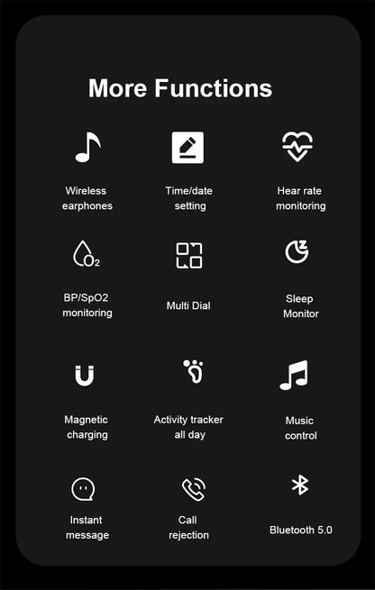 2-in-1 Smartwatch with Wireless Earbuds | Fitness Tracker - The Electronics Place
