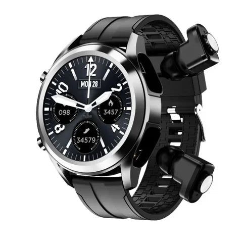 2-in-1 Smartwatch with Wireless Earbuds | Fitness Tracker - The Electronics Place