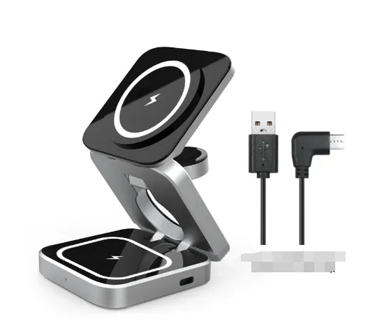 3-in-1 Wireless Charging Station - The Electronics Place