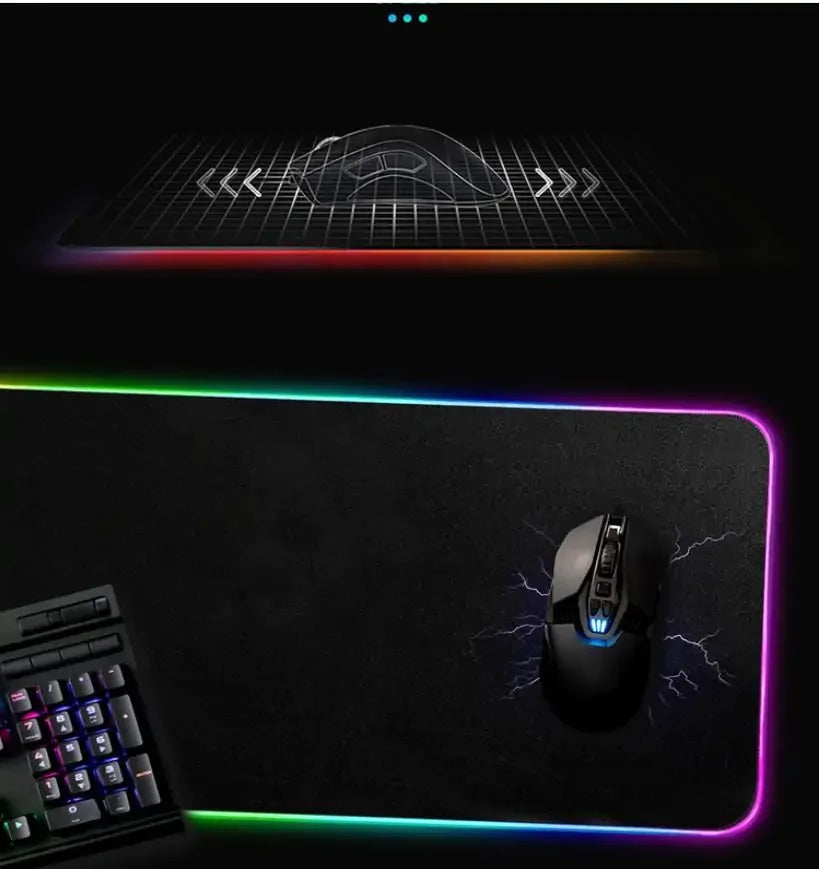 Symphony RGB Luminous Gaming Mouse Pad - The Electronics Place