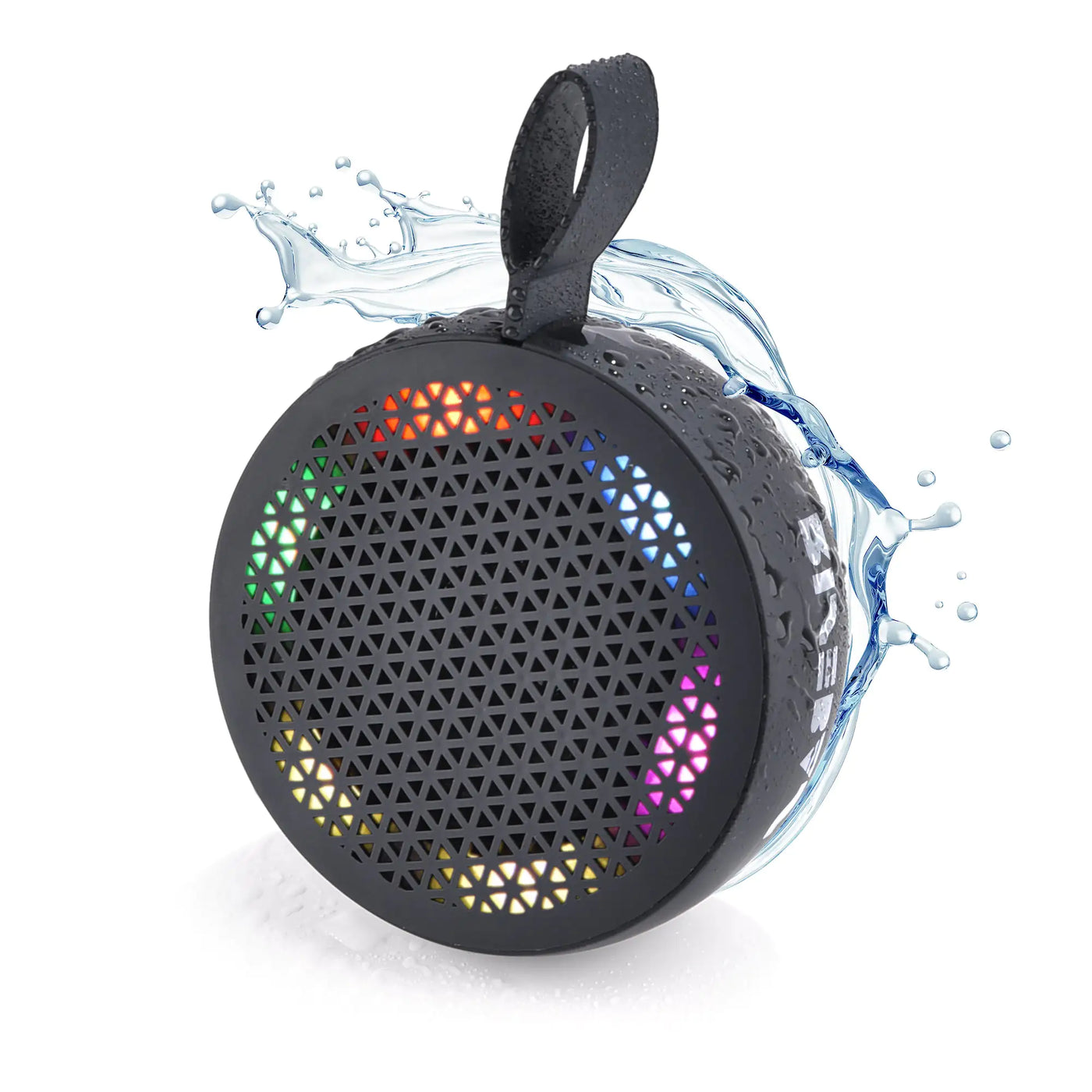 Easy pairing with smartphones, tablets, and other devices, plus a portable waterproof Bluetooth speaker.