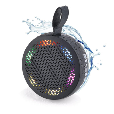 Easy pairing with smartphones, tablets, and other devices, plus a portable waterproof Bluetooth speaker.