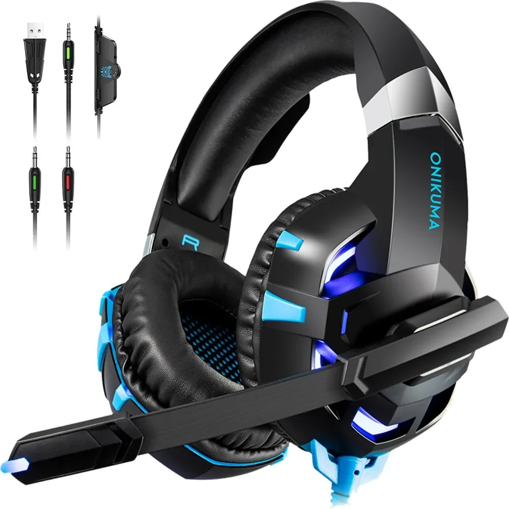 ONIKUMA Wired Gaming Headset - The Electronics Place