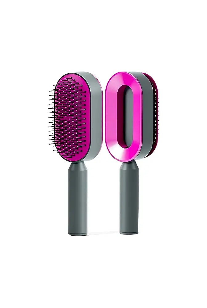 Self-Cleaning Hair Brush – Anti-Frizz Detangling Tool
