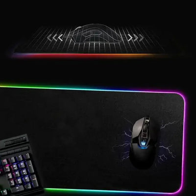 Symphony RGB Luminous Gaming Mouse Pad - The Electronics Place
