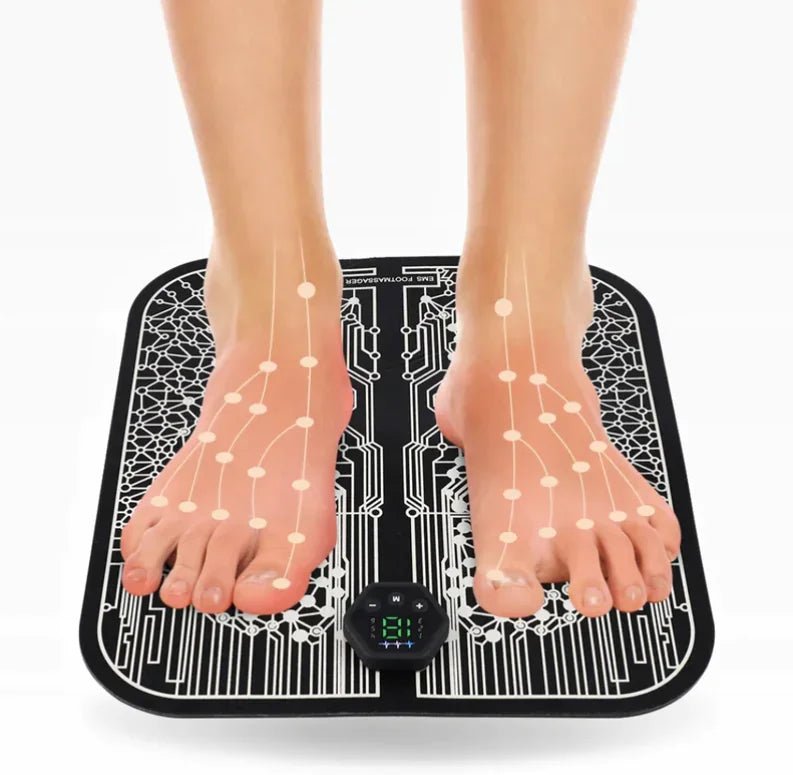 EMS Neuropathy Mat – Electric Foot Massager for Nerve Pain Relief - The Electronics Place