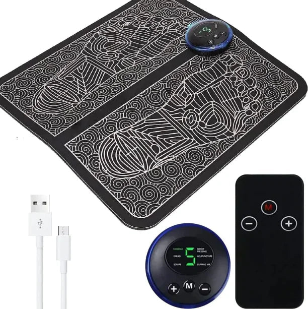 EMS Neuropathy Mat – Electric Foot Massager for Nerve Pain Relief - The Electronics Place