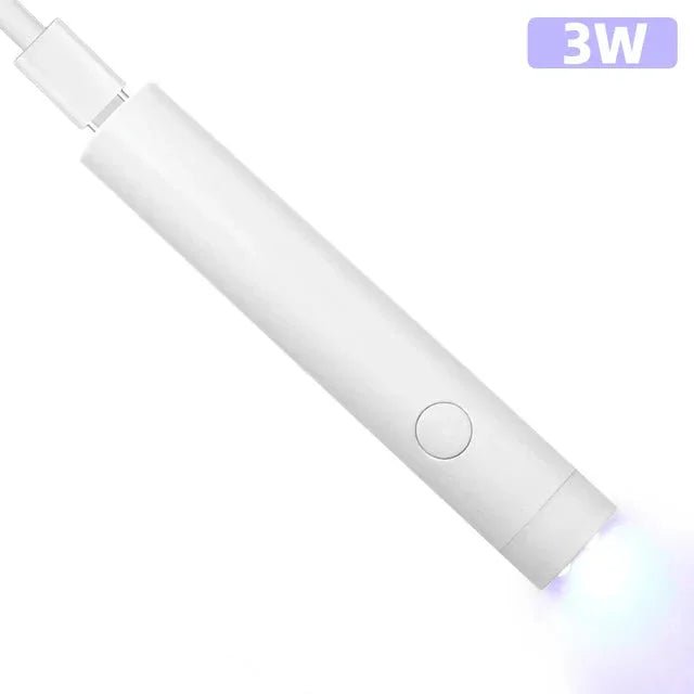 Mini UV LED Nail Lamp – Portable Gel Nail Dryer for Quick Curing - The Electronics Place