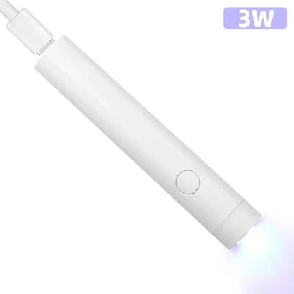 Mini UV LED Nail Lamp – Portable Gel Nail Dryer for Quick Curing - The Electronics Place
