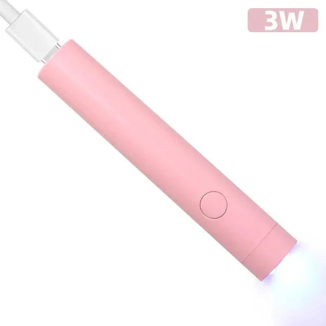 Mini UV LED Nail Lamp – Portable Gel Nail Dryer for Quick Curing - The Electronics Place