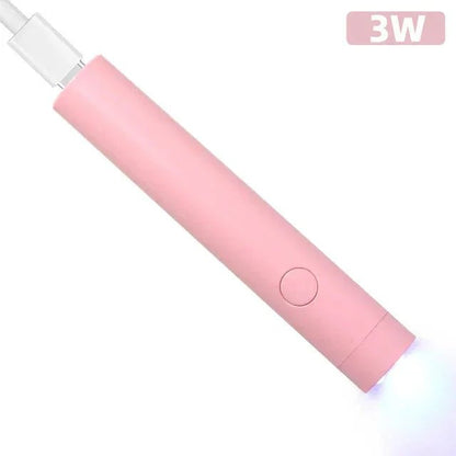 Mini UV LED Nail Lamp – Portable Gel Nail Dryer for Quick Curing - The Electronics Place