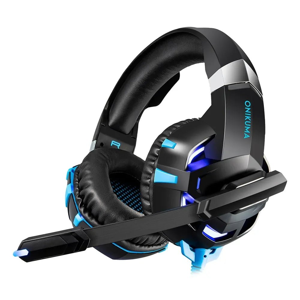 ONIKUMA Wired Gaming Headset – Stereo Surround Sound - The Electronics Place