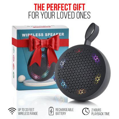 Portable Waterproof Bluetooth Speaker – Mini Wireless Outdoor Speaker - The Electronics Place