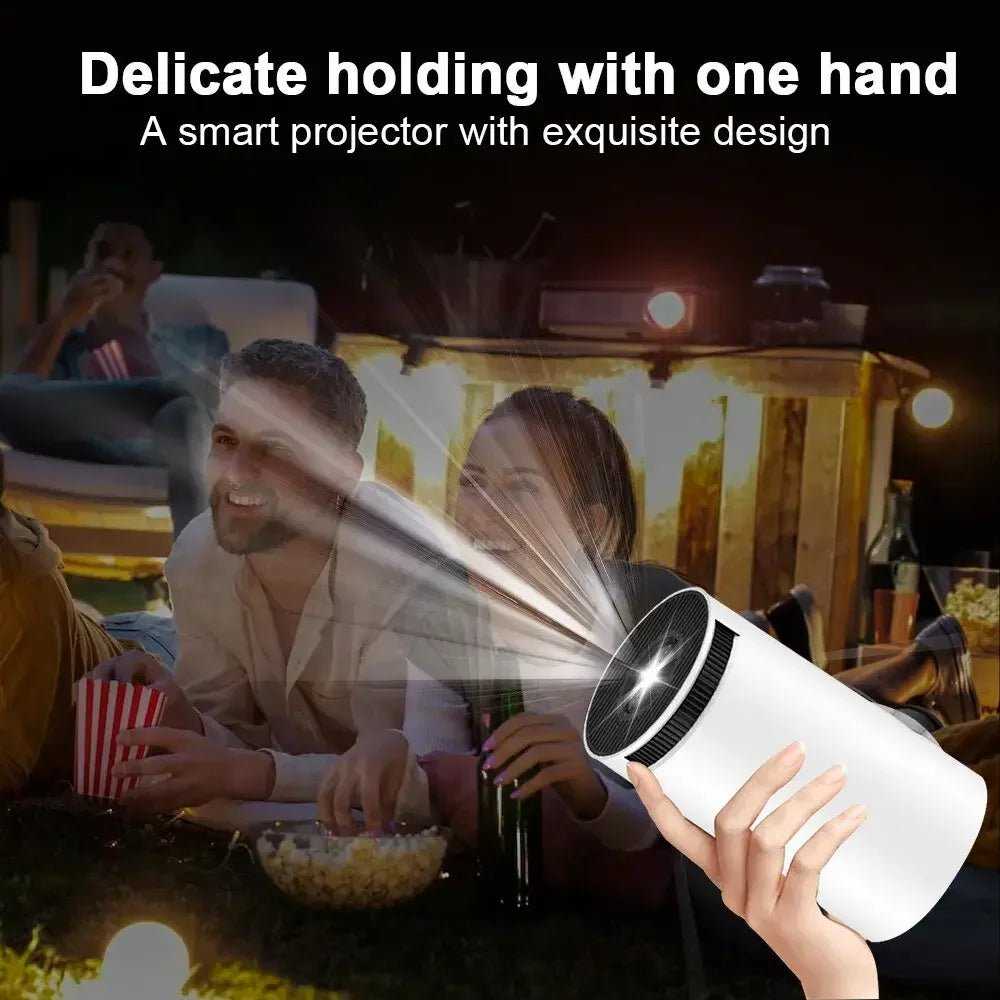 Projector HY300 4K – Portable Smart LED Mini Projector - The Electronics Place