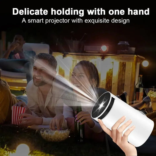 Projector HY300 4K – Portable Smart LED Mini Projector - The Electronics Place