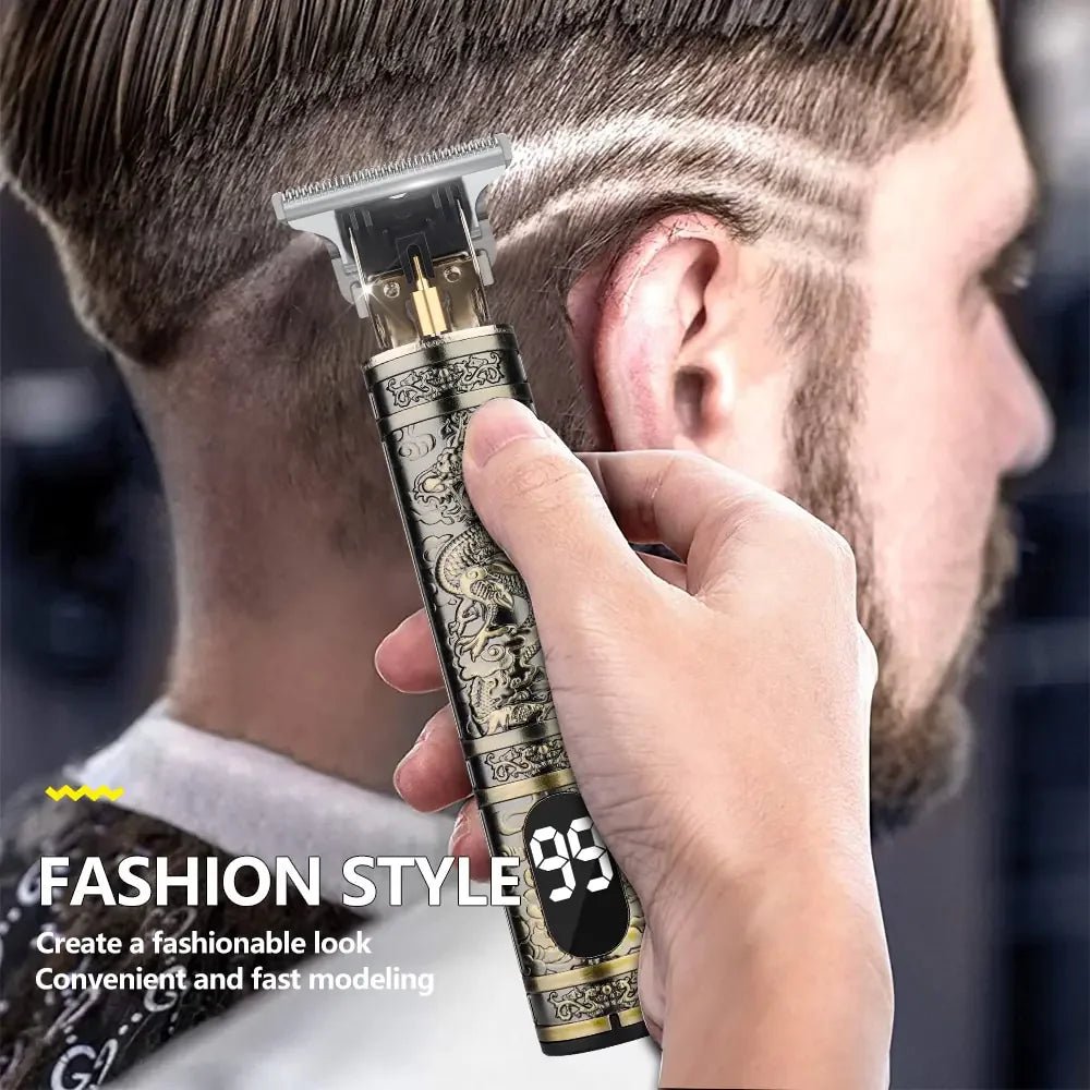 Rechargeable Men’s Hair Trimmer – Cordless Grooming Tool - The Electronics Place