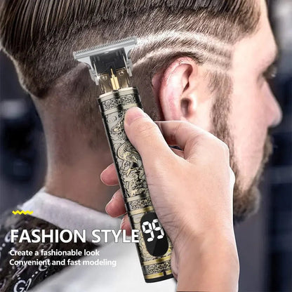 Rechargeable Men’s Hair Trimmer – Cordless Grooming Tool - The Electronics Place