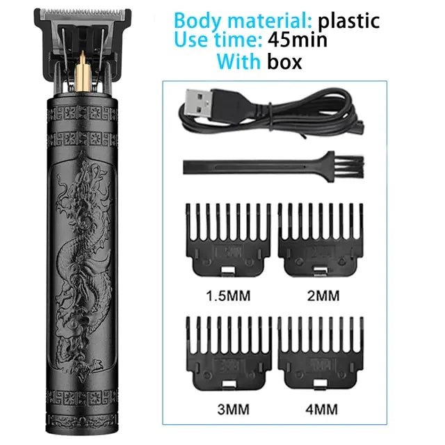 Rechargeable Men’s Hair Trimmer – Cordless Grooming Tool - The Electronics Place