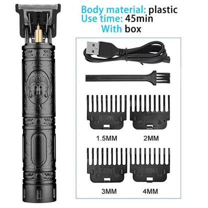 Rechargeable Men’s Hair Trimmer – Cordless Grooming Tool - The Electronics Place