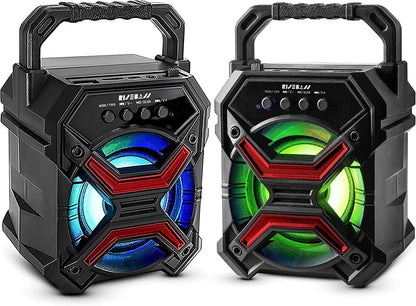 Risean Bluetooth Speaker – Portable Wireless Speaker with Deep Bass - The Electronics Place